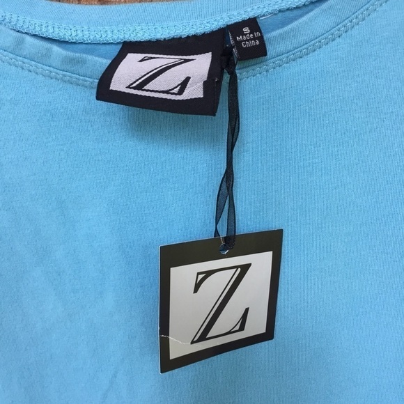 Free Blue Cotton Tank Top New With Tags - Picture 3 of 7